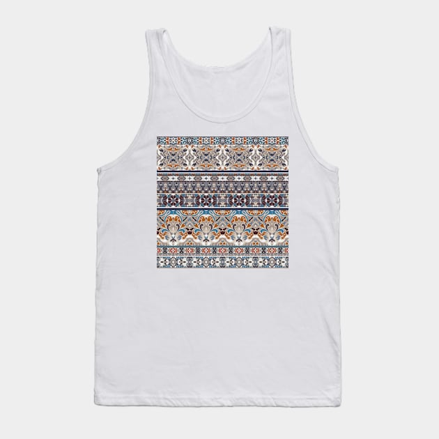 Ethnic patterns in oriental style. Tank Top by IrinaGuArt